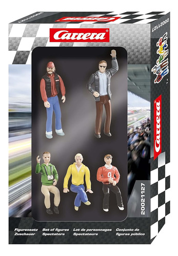 Carrera 21127 Set De Figuras, Espectadores Para Pista De Coc