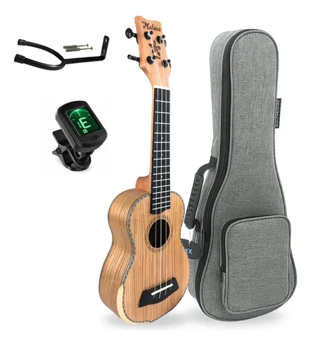 Ukulele Concert Profissional Bag Afinador S.fixo Mahina Hoku