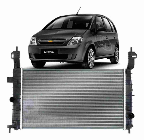 Radiador Gm Meriva 2002 2003 2004 2005 A 2012 1.4 1.8  Todos