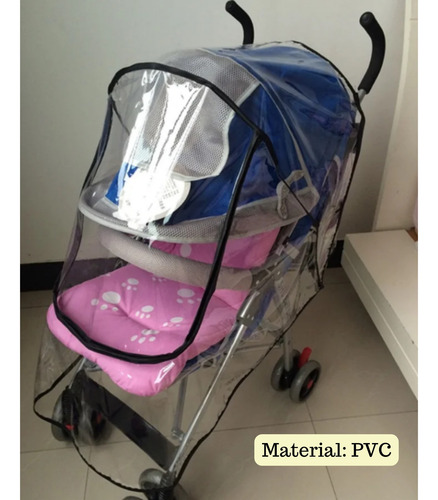 Cobertor Cubre Lluvia Viento Cochecito Universal Bebe