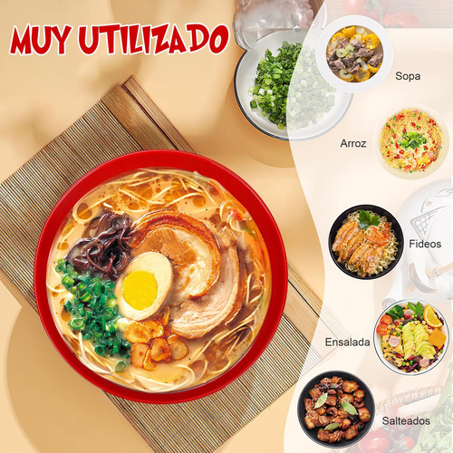 Tazón De Ramen (para 4 Personas), Juego De Tazones De