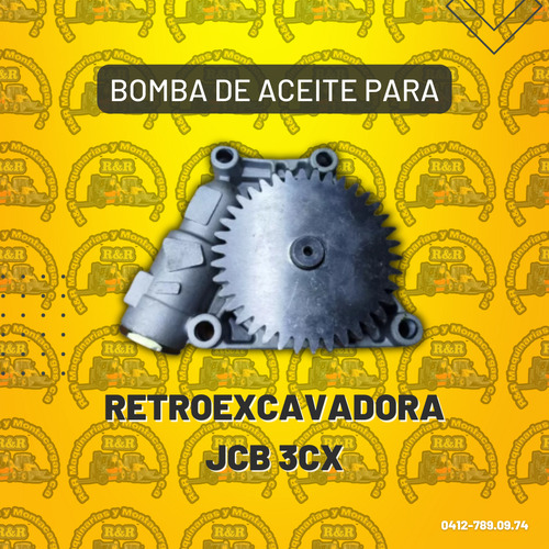 Bomba De Aceite Para Retroexcavadora Jcb 3cx