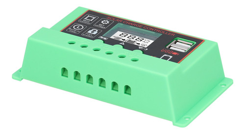 Regulador De Carga Solar Controlador Lcd De 12v/24v