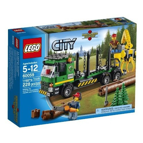 Lego City Great Vehicles 60059 Logging Truck