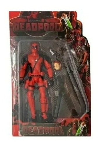 Muñeco Deadpool Articulado + Accesorios