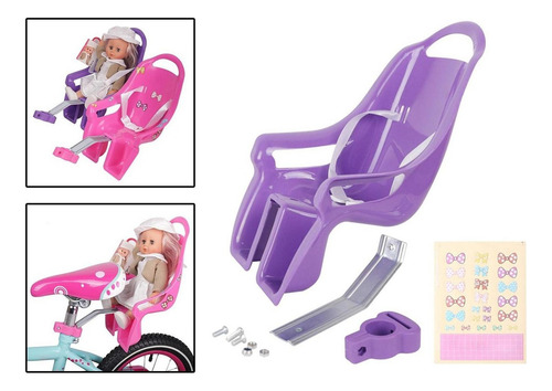 . Asiento Bicicleta Muñeca For Niña Con Acceso Adesiv