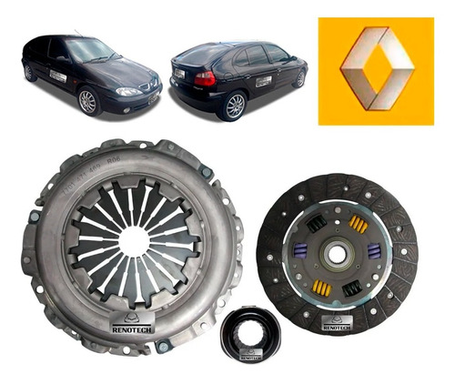 Kit De Embreagem Megane 1.6 16v K4m 99 A 04 7701471469 