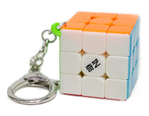 3x3x3 Keychain Stickerless Qiyi