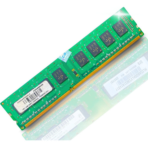 Memória Ram Megaware 2gb Ddr3 1333mhz Pimmd4xpxxx0015 Verde