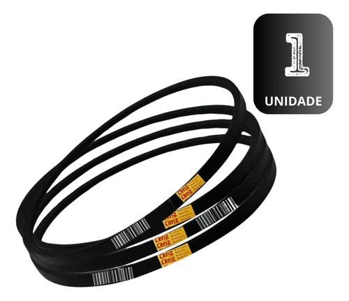 Correia 3l-580 Lisa Perfil V Para Maquina Motor Unidade