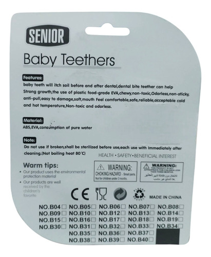 Mordedera De Agua Silicon Textura Suave Refrigerante Bebe3+ Rojo Cereza