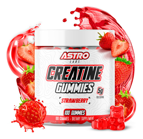 Astro Labs Gomitas De Creatina Para Hombres Y Mujeres, 0.18.