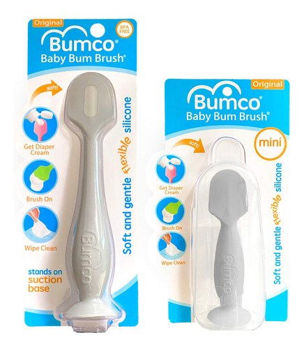 Bumco - Espatula De Crema Para Panales + Mini Cepillo De Beb