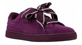 puma suede morados
