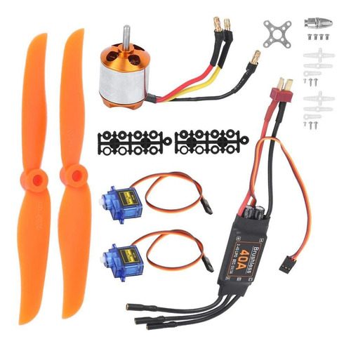 Motor Sin Escobillas Rc, Motor Sin Escobillas 2300kv 40a Esc