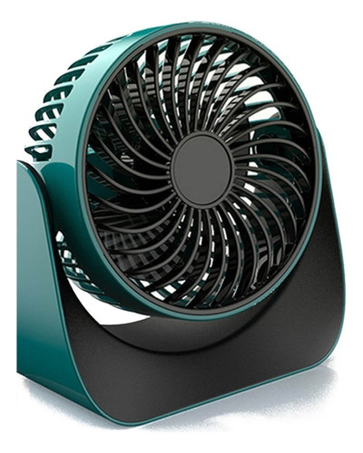 Ventilador De Piso Y Escritorio Pequeño Recargable P/oficina