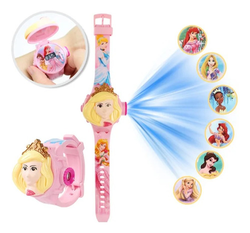 Reloj Infantil Princesas Para Nenas Importado
