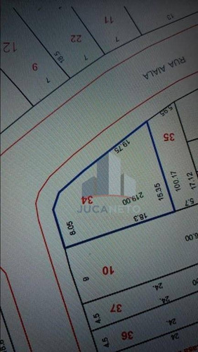 Imagem 3 de 4 de Terreno À Venda, 219 M² Por R$ 1.200.000 - Casa Branca - Santo André/sp - Te0124