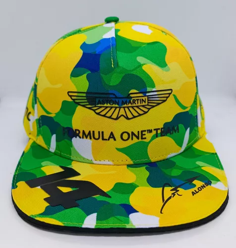 Gorra Amf1 2023 Edición Limitada Fernando Alonso Gp Brasil