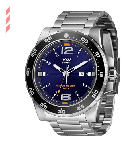 Relogio Masculino Prata X-watch Xmss1053 D2sx