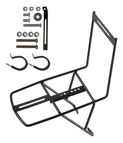 Estante De Carga Delantero Para Bicicleta, De Carga Hierro