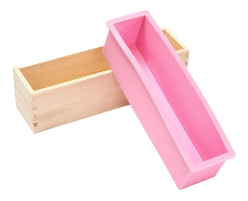 Imagen 6 de 10 de Silicona Molde De Pastel De Pan De Pan Jabón Fabricación De
