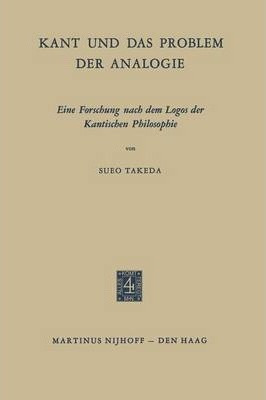 Libro Kant Und Das Problem Der Analogie - Sueo Takeda