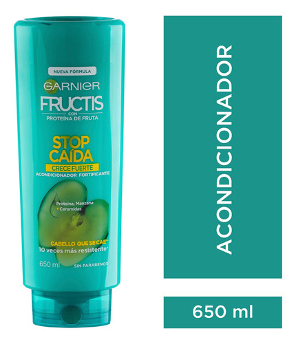 Enjuague Cabello Debilitado Stop Caida X650 Fructis Garnier