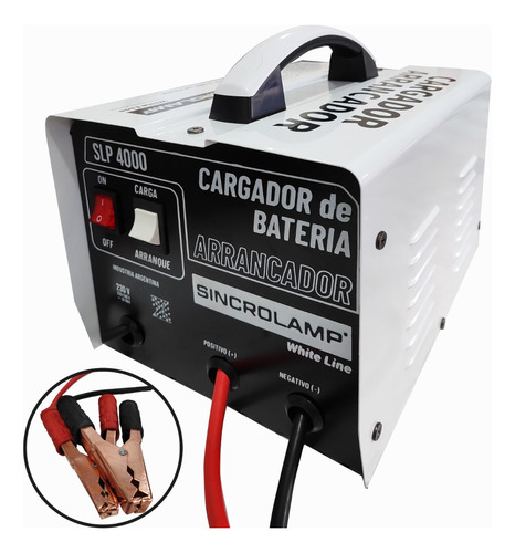 Cargador Arrancador Sincrolamp White Line 400 Amp