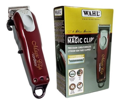 Máquina Wahl De Afeitar Magic Clip Inalámbrica Somos Tienda 