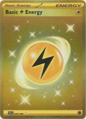Lightning Energy - 257/198 - Gold Secret Rare - P. S&v