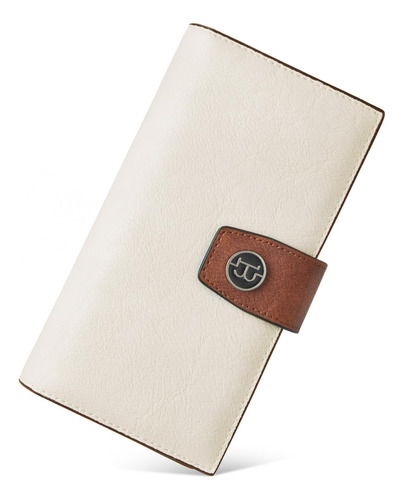 Billetera Bostanten De Piel Para Mujer Con Bloqueo Rfid De G