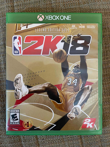 Nba 2k18 Legend Edition Gold Para Xbox One * Pasti Games * (Usado)