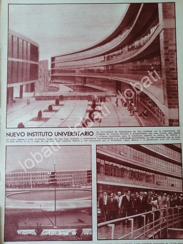 Afiche. Inauguran Fac. De Ciencias Sociales. Uag. 1964