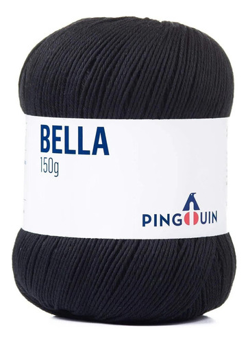 Linha Pingouin Bella 150g - Preto