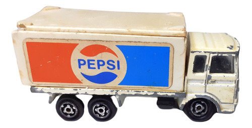 Antiguo Camión Majorette Renault Saviem Pepsi Francia 1976