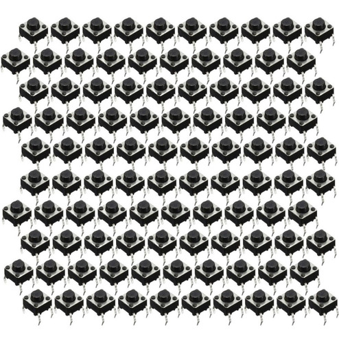 Have Tactil Push Button 6x6x4,3mm 4t 180g - Kit 100