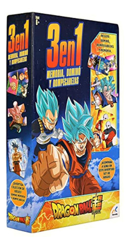 Novelty Jca-2917 Set De Juegos 3 En 1 Dragon Ball Súper