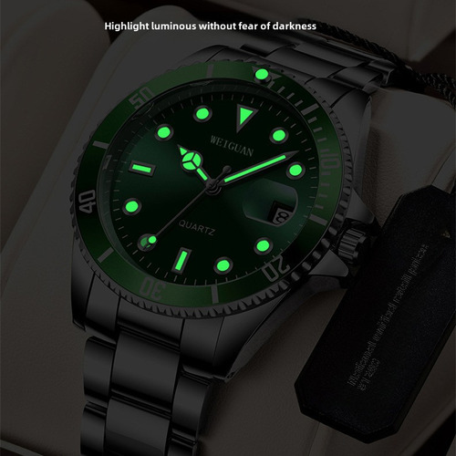 Reloj Automático Mecánico Azul Para Hombre Ghost Quartz