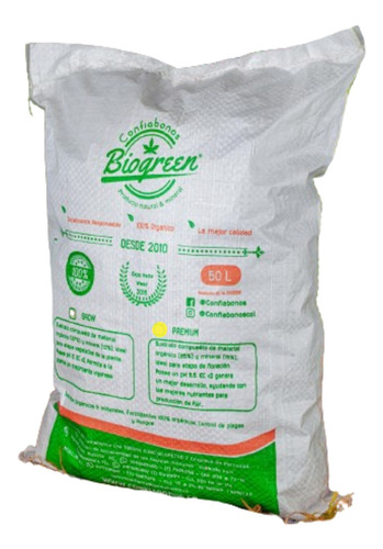 Biogreen Premium 6kg - Confiabonos