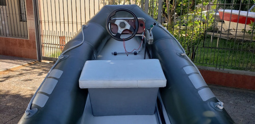 Semirrigido Kiel 360 Motor Mariner 30 Hp Trailer Completo!!