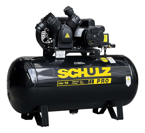 Compressor Ar 10 Pés 2cv 110l 127v Csv10/100 Pro Schulz