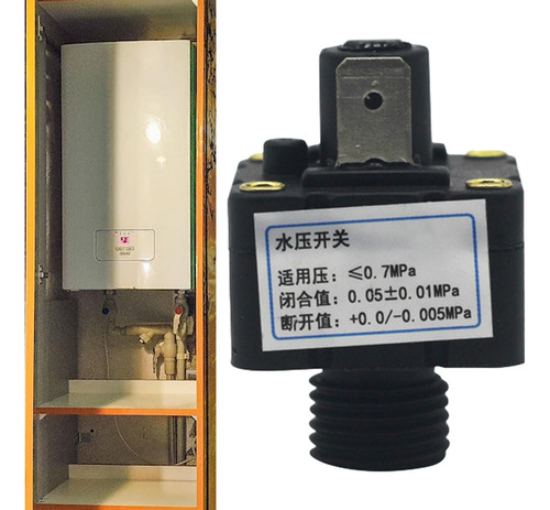 Interruptor De Pared Para Caldera, 37 Mm X 12,7 Mm