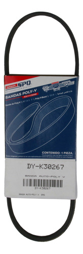 Banda Poly-v Accesorios Mercury Sable 3.0 2001 2002 2003