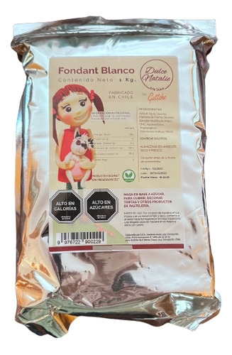 Fondant Blanco 1 Kg