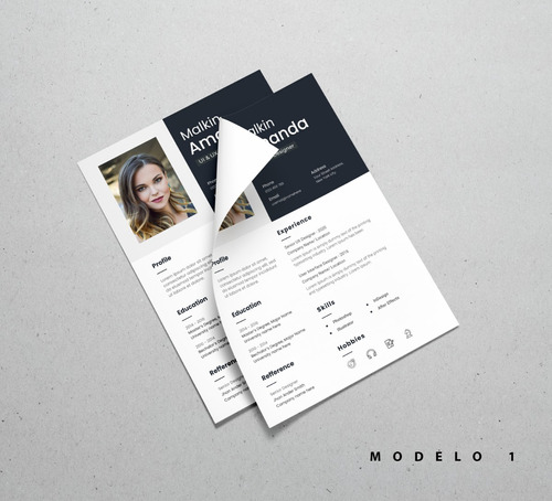 Curriculum Vitae Diseño Profesional Trabajo