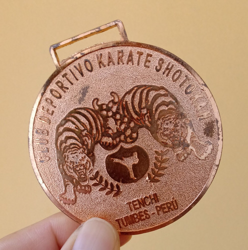 Peru Medalla Karate Club Shotokan Tumbes