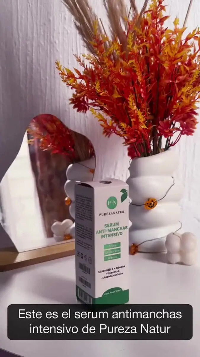 Pureza Natur Serum Aclarante De Paño Manchas Facial y Ácido Hialurónico ...