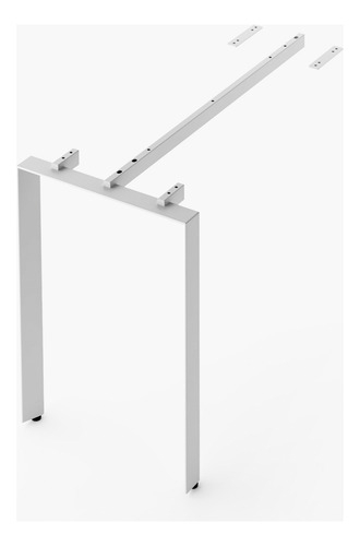 Lateral Para Escritorio Space 50x90 Blanco