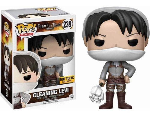 Funko Pop Attack On Titan Limpiando El Levi 239